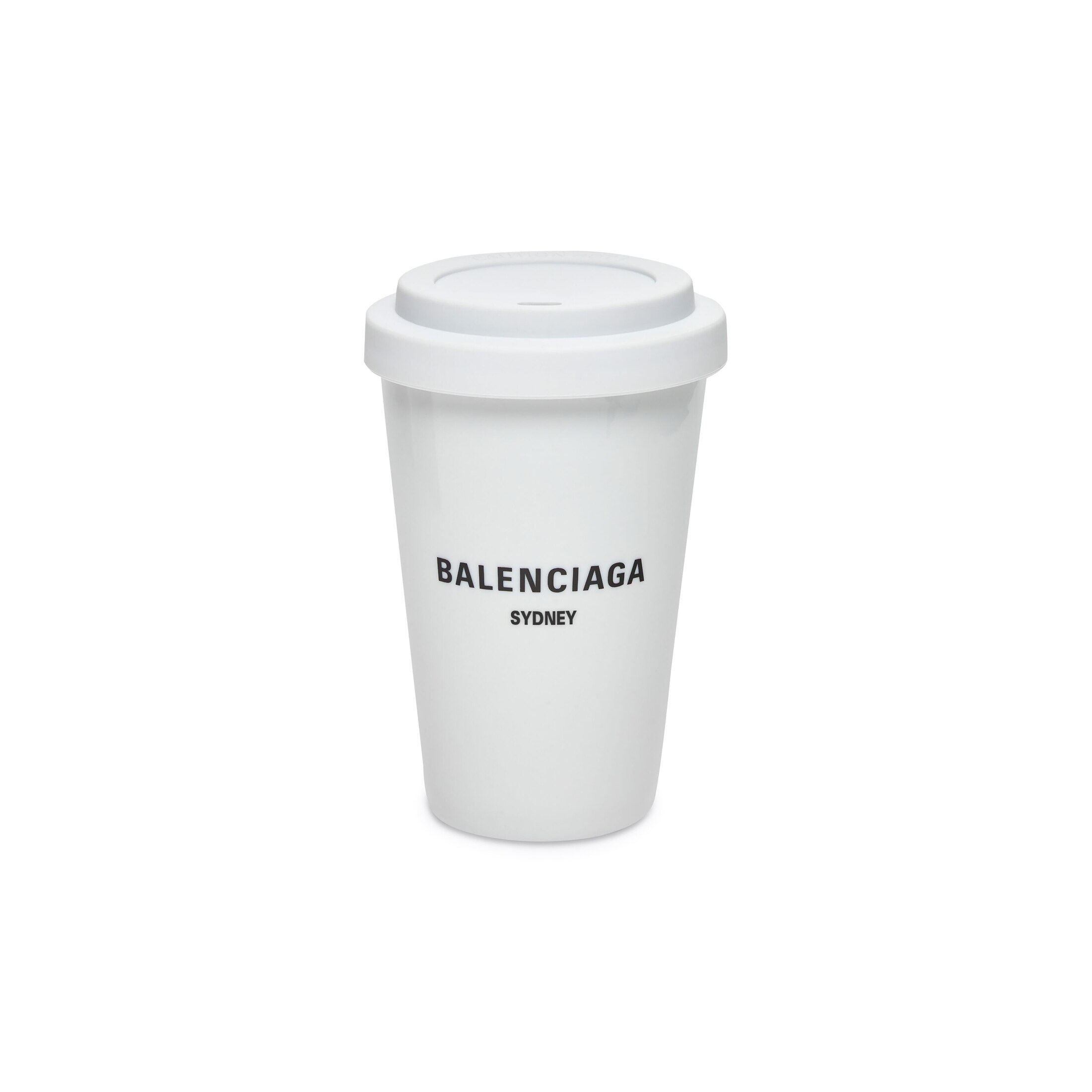 Balenciaga Taza de café Sydney - Blanco - Unisexo -100 % Porcelana - 83 % Tpe, 17 % Polipropileno