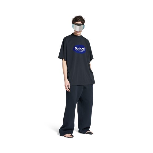 balenciaga i scholl oversized t-shirt