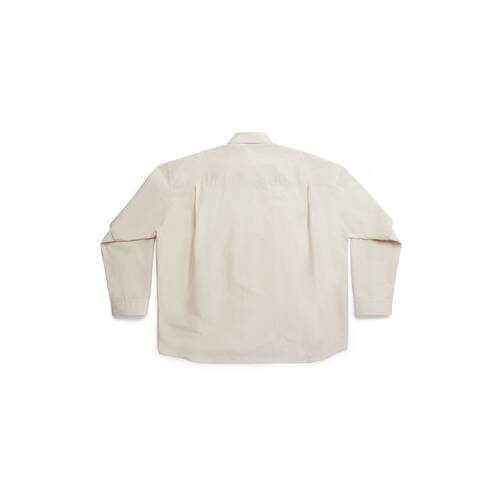 balenciaga ダブルスリーブ シャツ オーバーサイズ