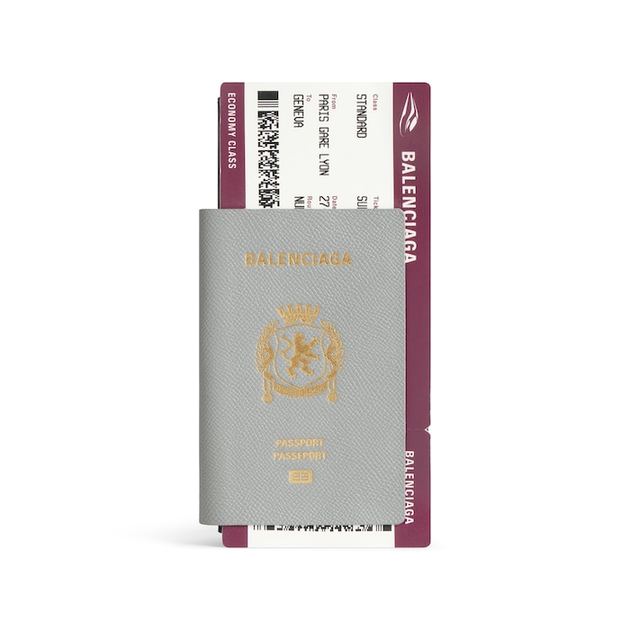 passport längliche brieftasche 1 ticket