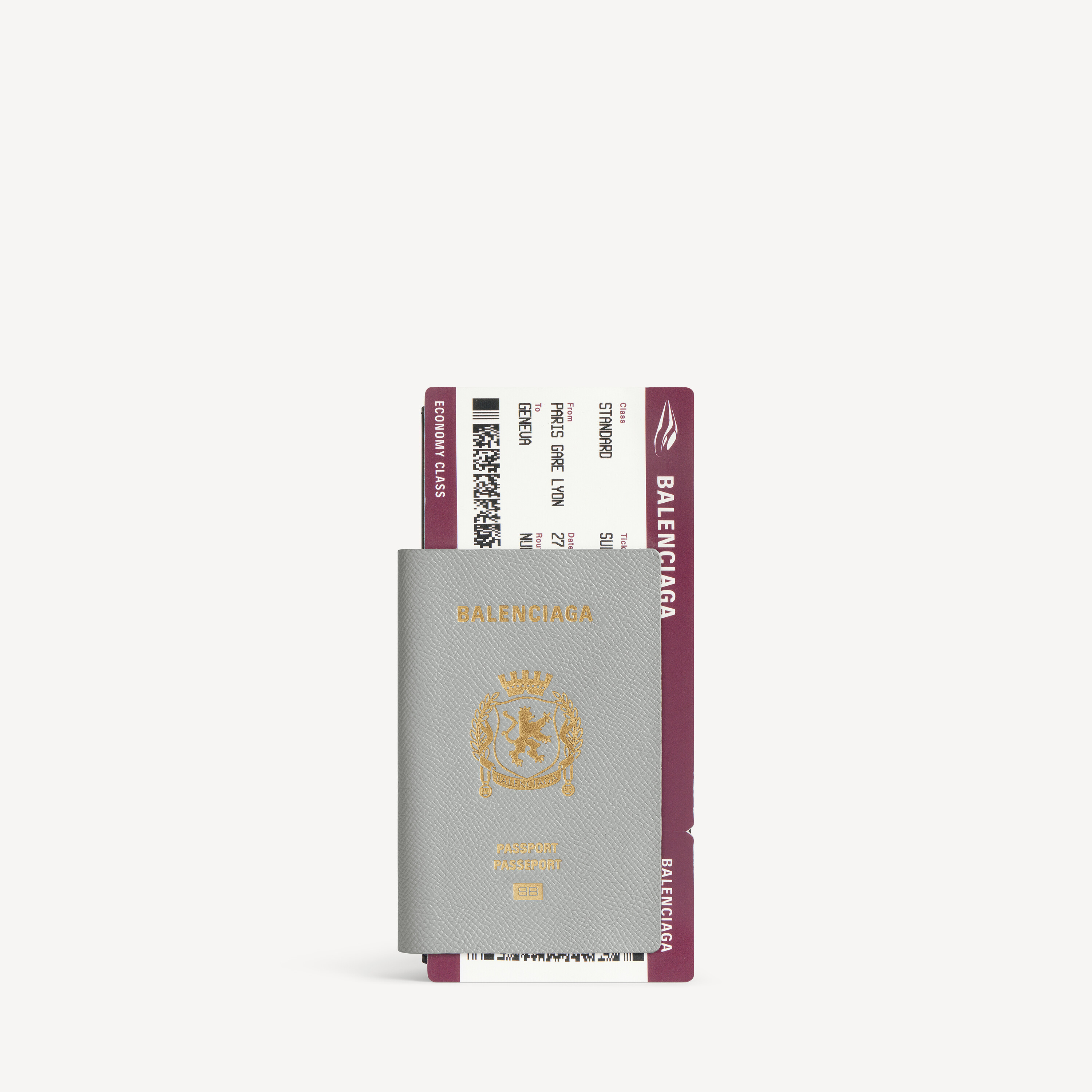 Balenciaga passport long wallet 1 ticket