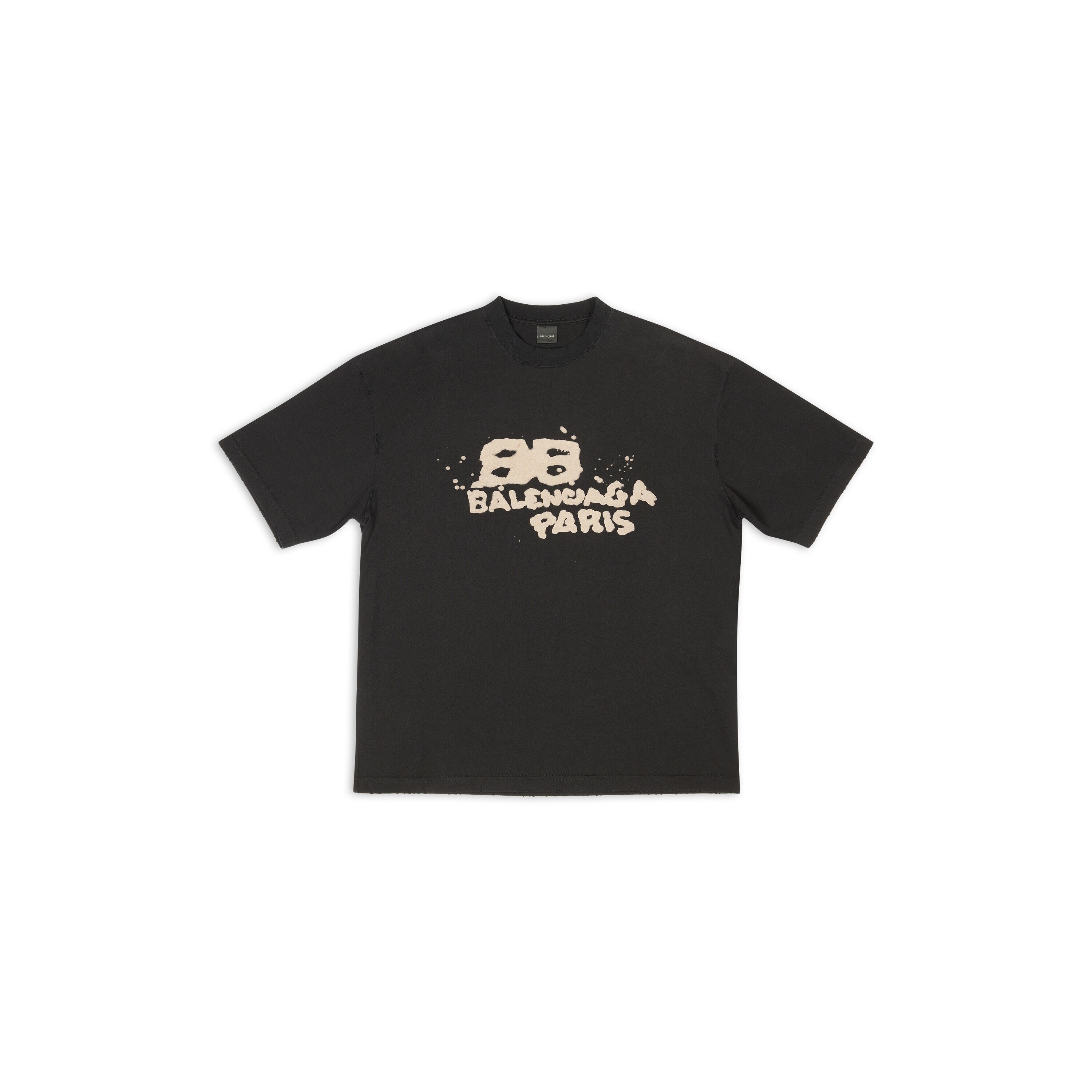 ホワイト の ウィメンズ Hand-Drawn BB Icon Tシャツ ミディアムフィット スニーカー | Balenciaga JP