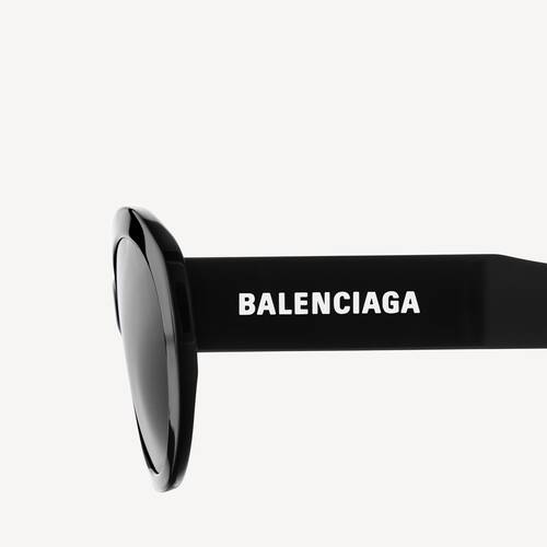 flat oval sunglasses