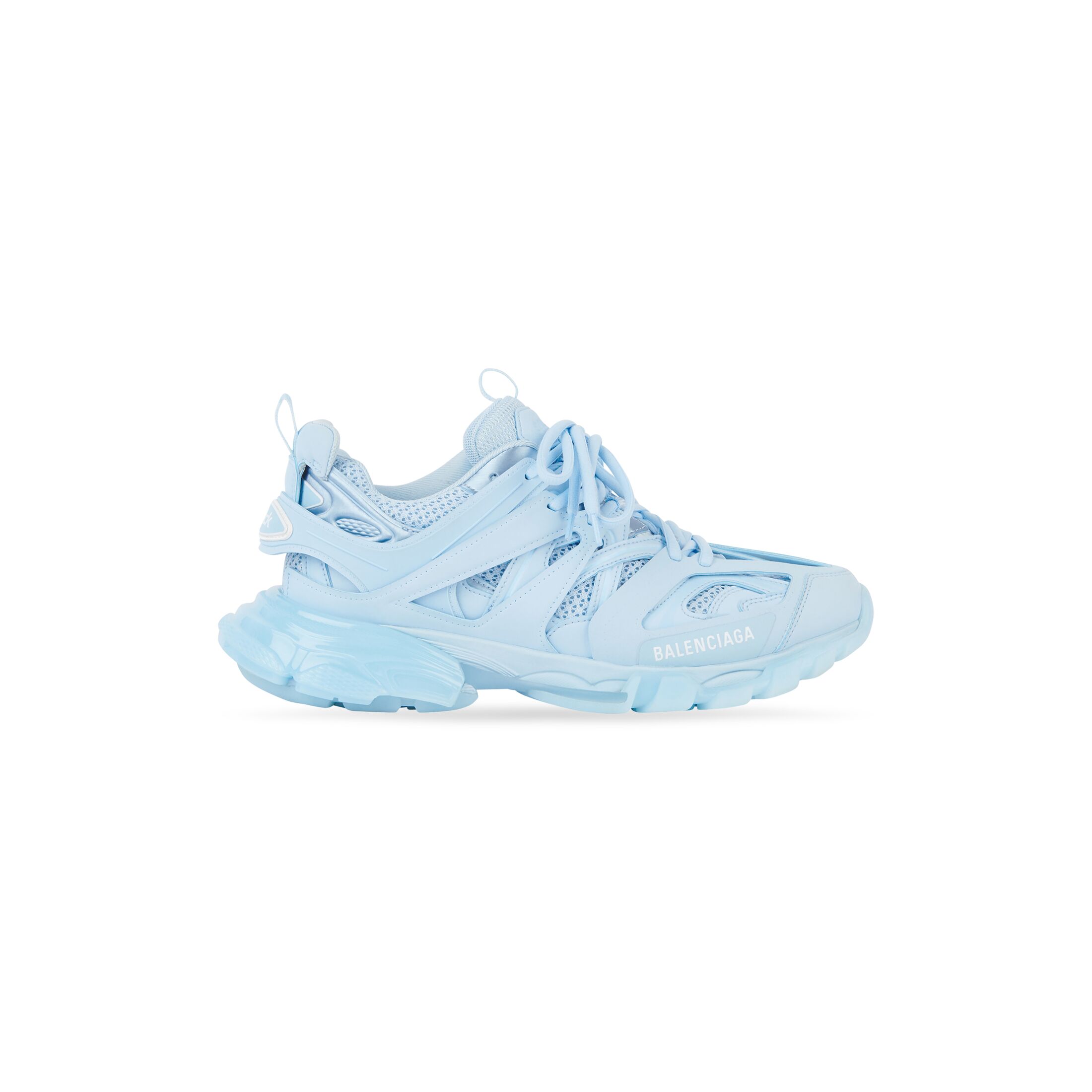 Men's Track Clear Sole Sneaker in Blue | Balenciaga AU
