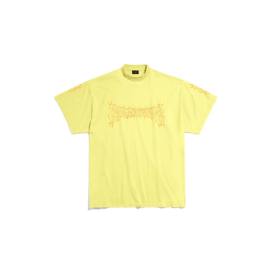 Darkwave T-shirt Oversized in Yellow/red | Balenciaga AU