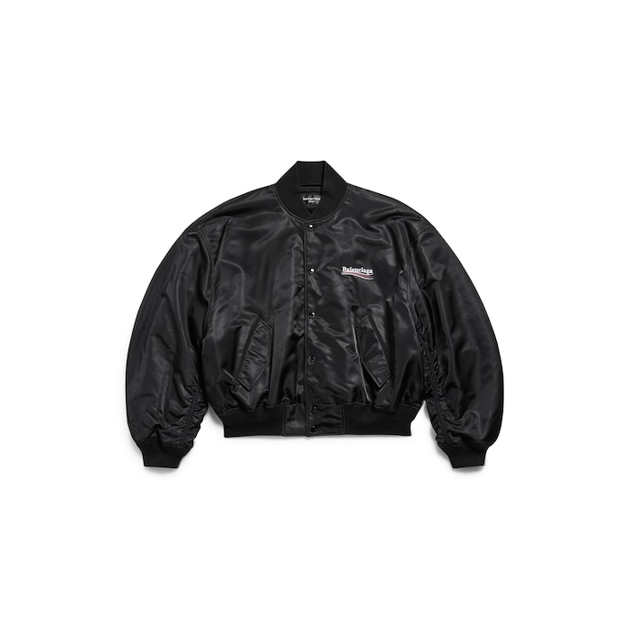 political campaign varsity jacket