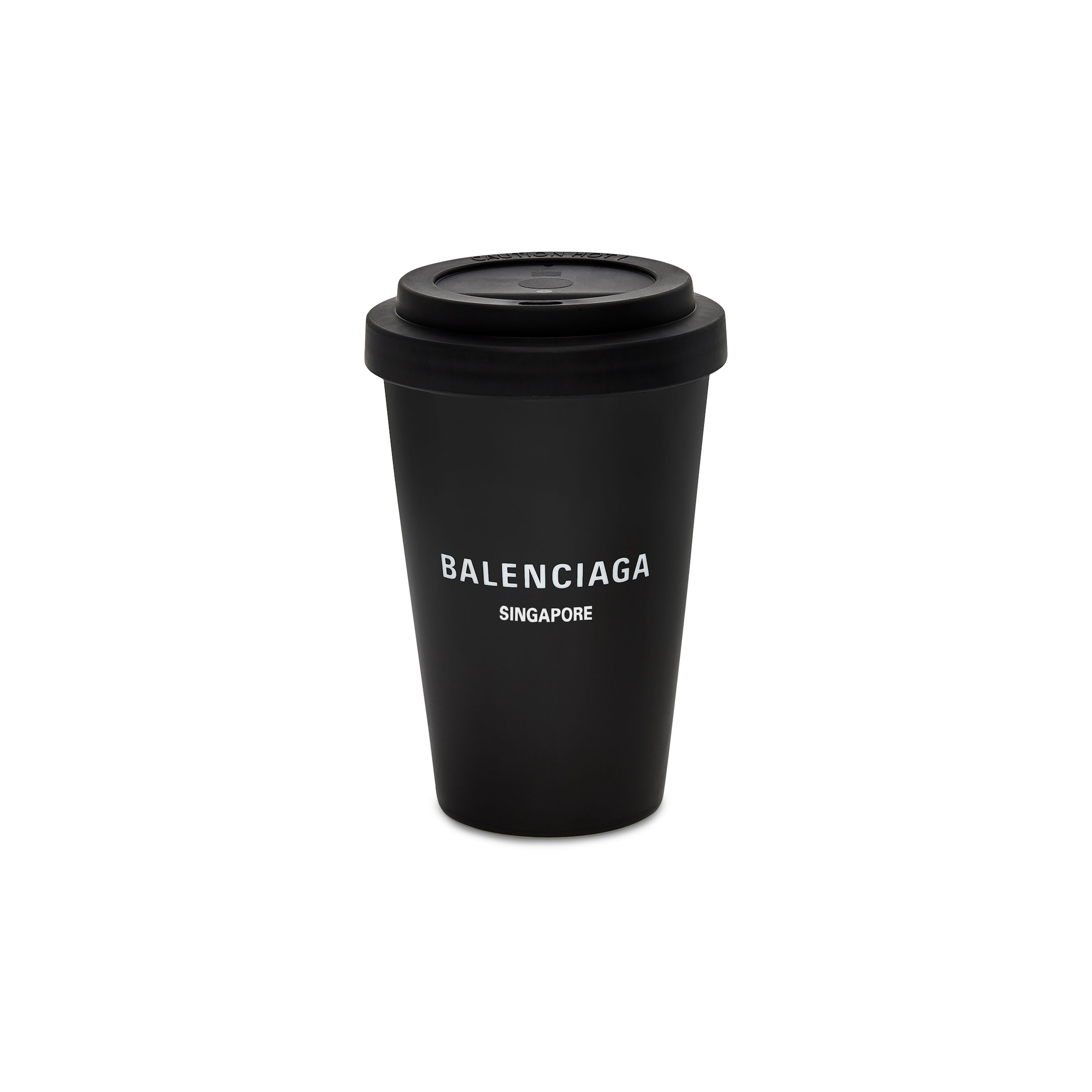 Balenciaga Singapore Coffee Cup - Black - Unisex - 100% Porcelain - 83 % Tpe, 17% Polypropylene