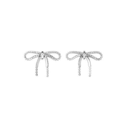archive ribbon earrings