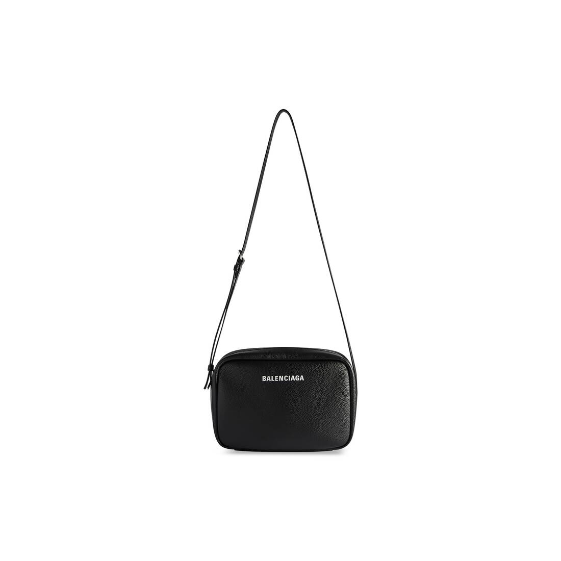 Women's Everyday Medium Camera Bag in Black | Balenciaga AU