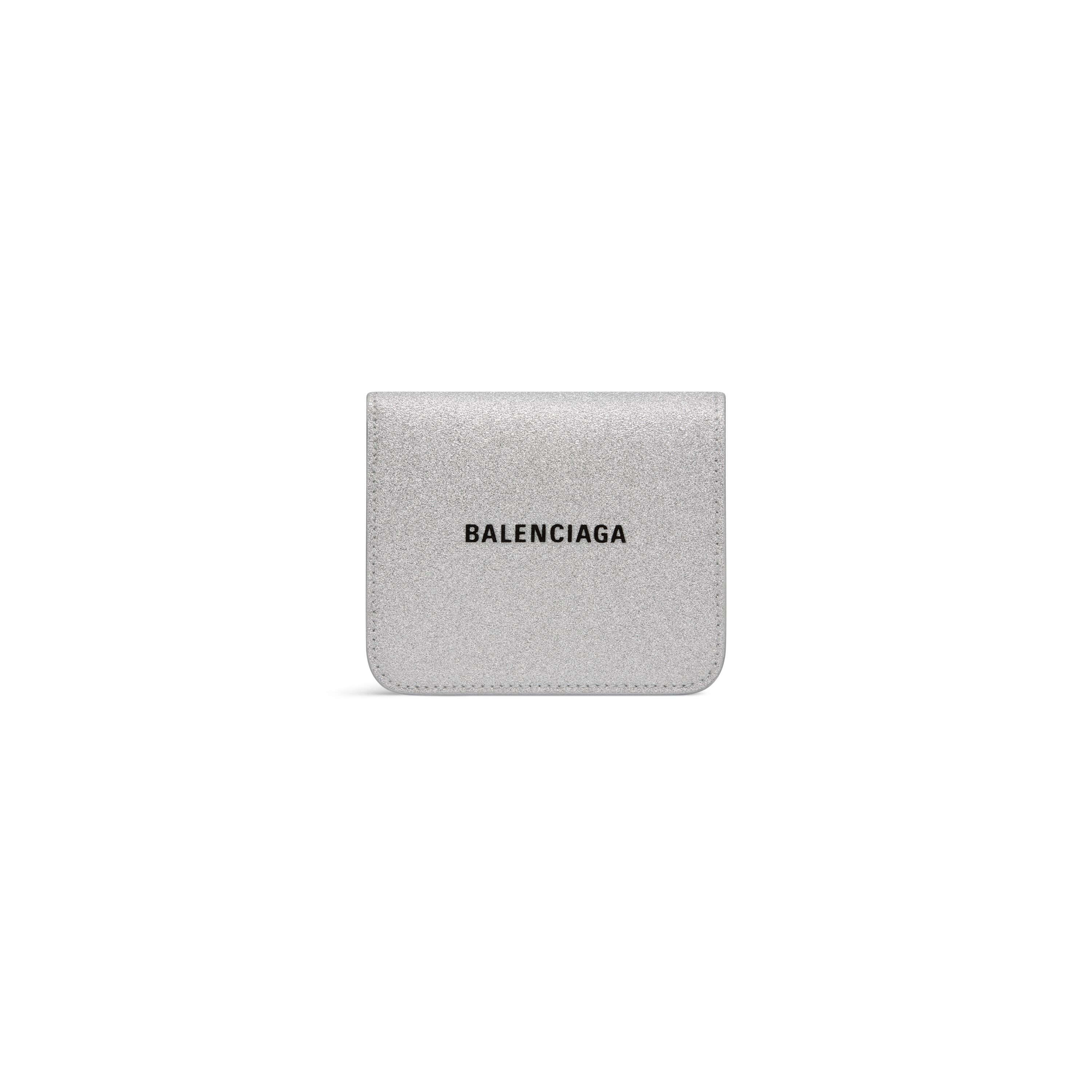 Balenciaga silver card holder Clearance
