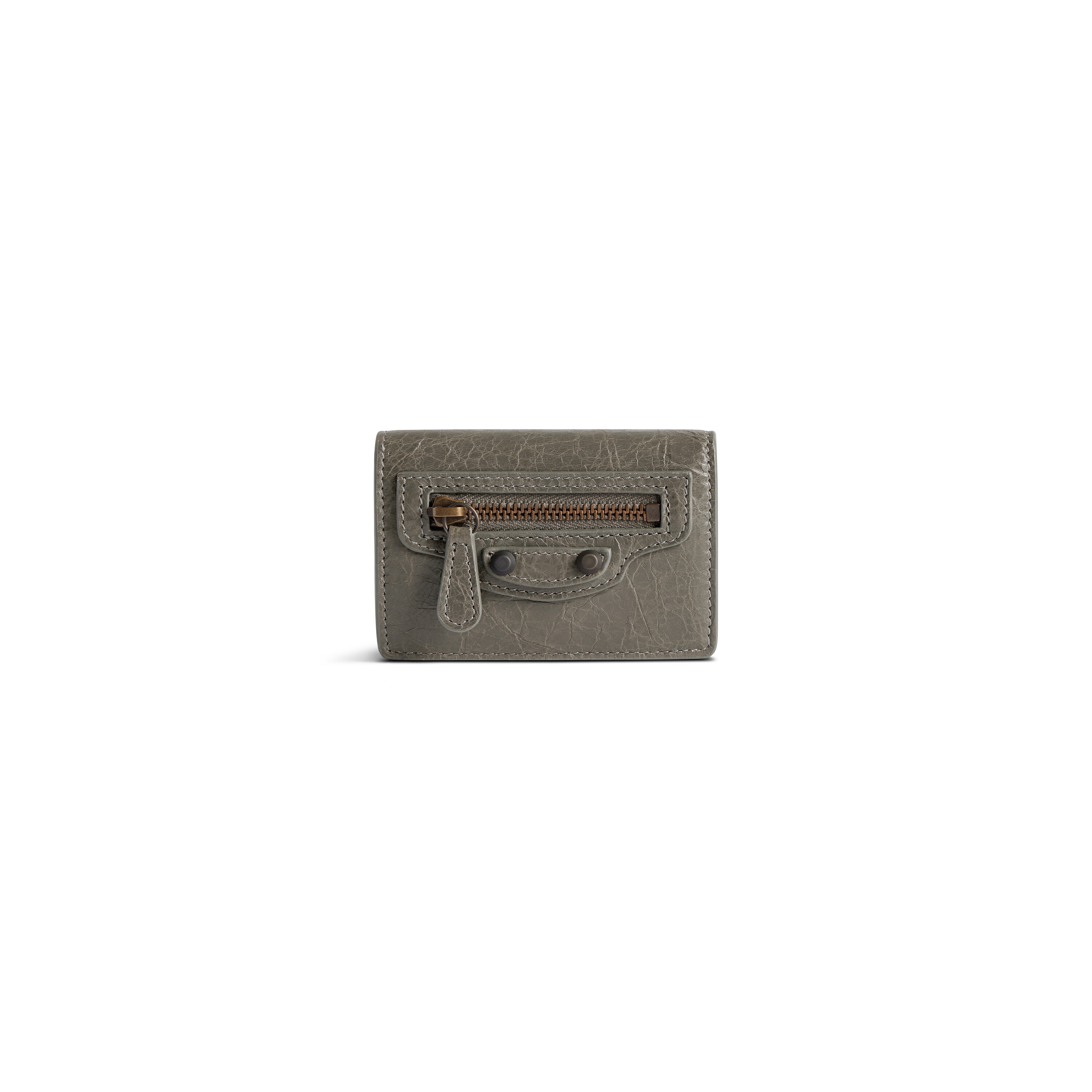 Women's Le City Mini Wallet in Army Green