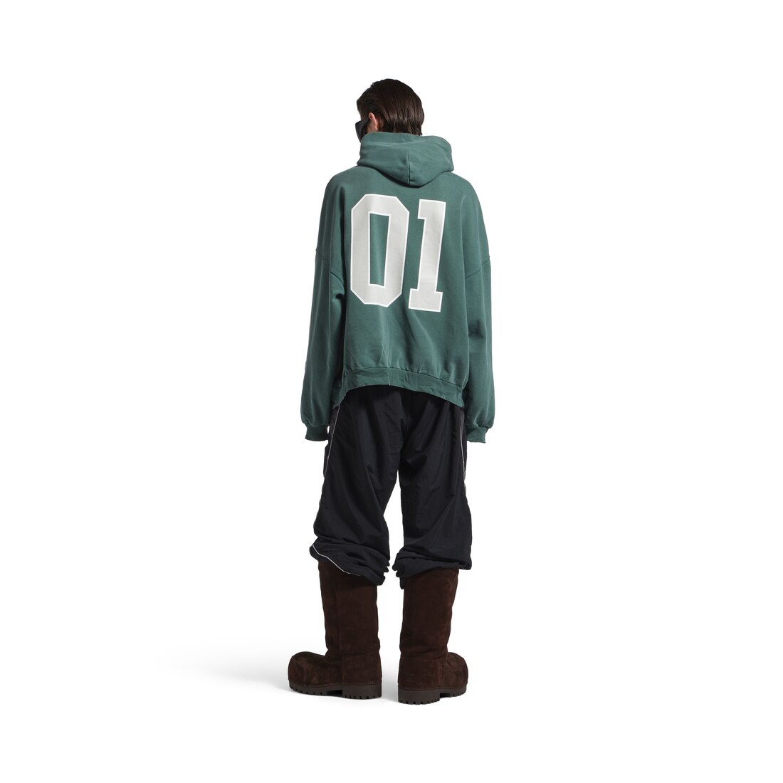 ホワイト の ウィメンズ Basketball Hoodie ラージフィット