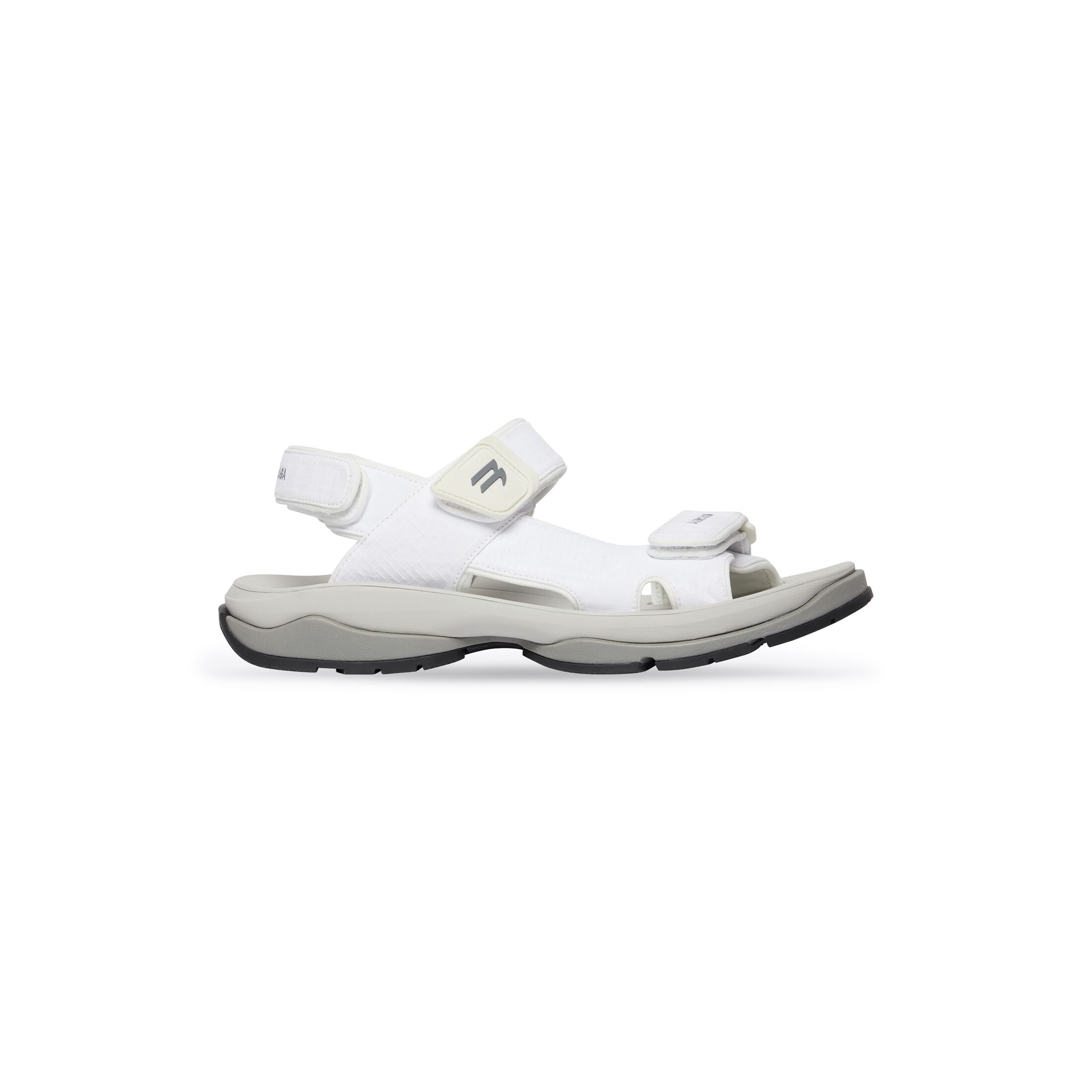 Balenciaga Tourist Sandal - White - Women's - 9 - Polyester
