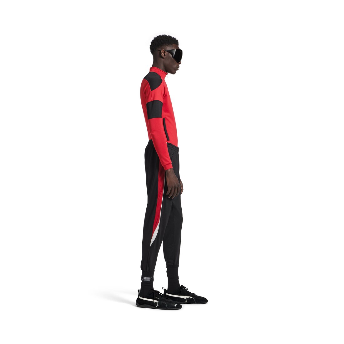 【BALENCIAGA】× PUMA スポーツジャケット＆スウェットパンツ ホワイト の ウィメンズ Balenciaga | PUMA Tracksuit パンツ