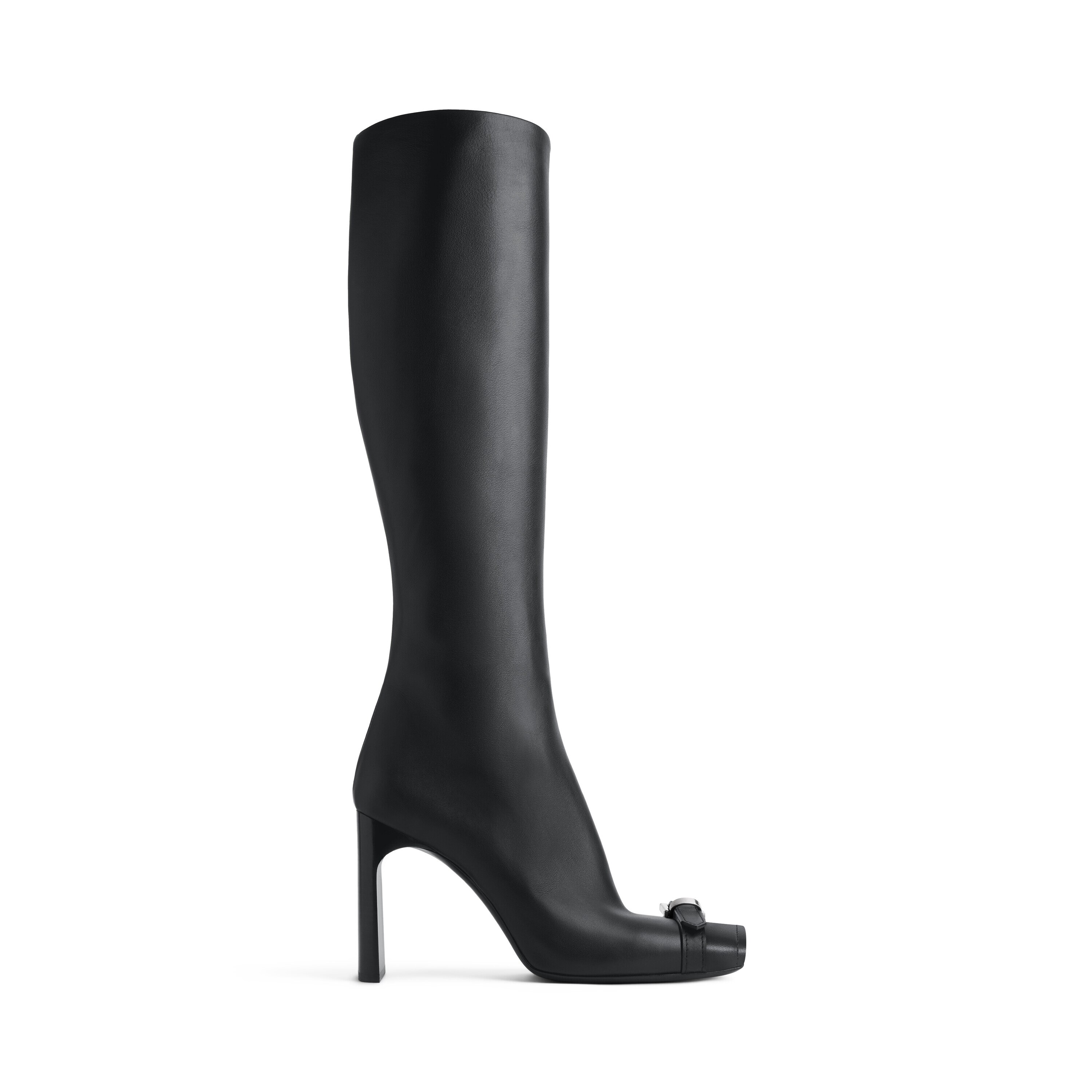 【BALENCIAGA】ベルエア 100 レザーニーハイブーツ 関税込み】ベルエア 100 レザーニーハイブーツ (BALENCIAGA