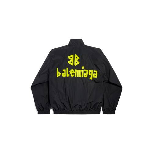 tape type medium fit tracksuit jacket