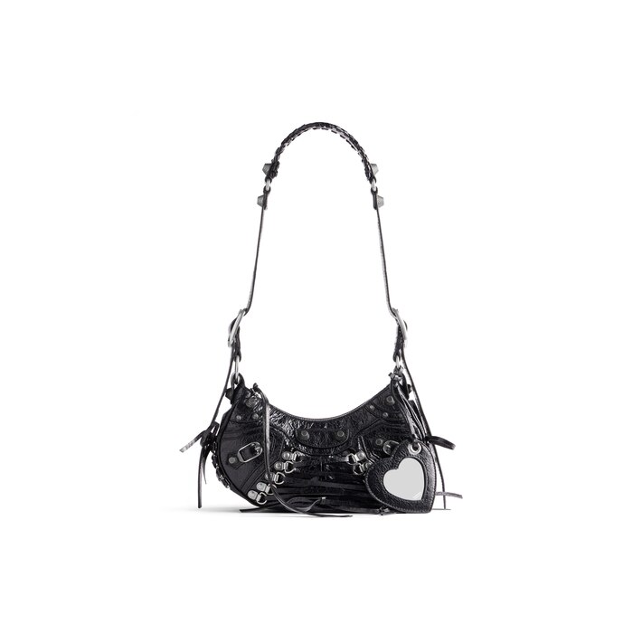 le cagole xs shoulder bag with corset 