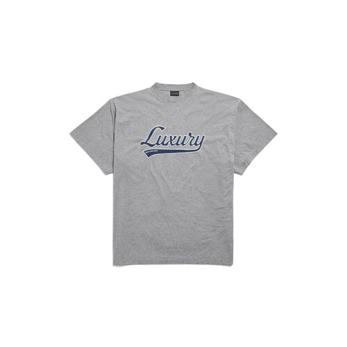 luxury script oversized t-shirt
