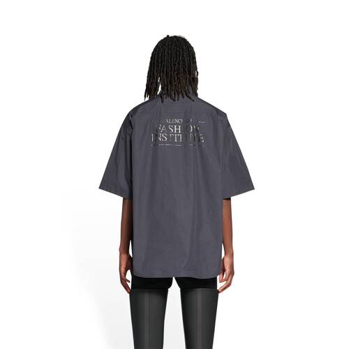 fashion institute short sleeve shirt large fit 