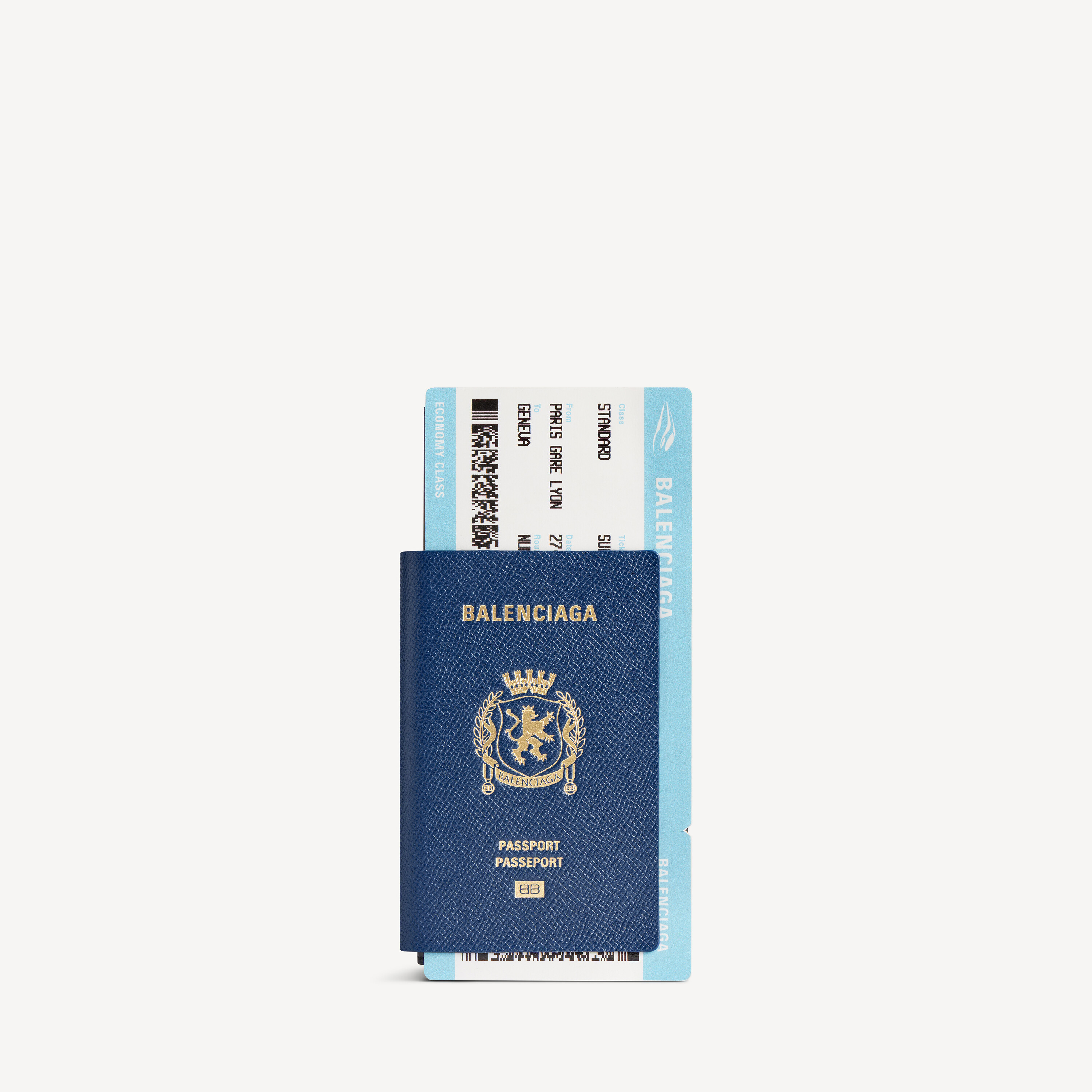 Balenciaga passport long wallet 1 ticket