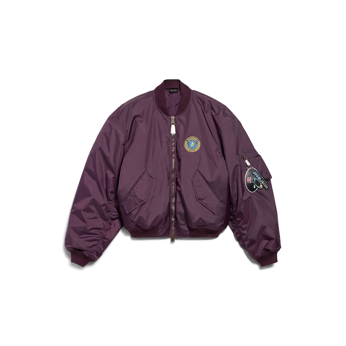 bomber jacke large fit