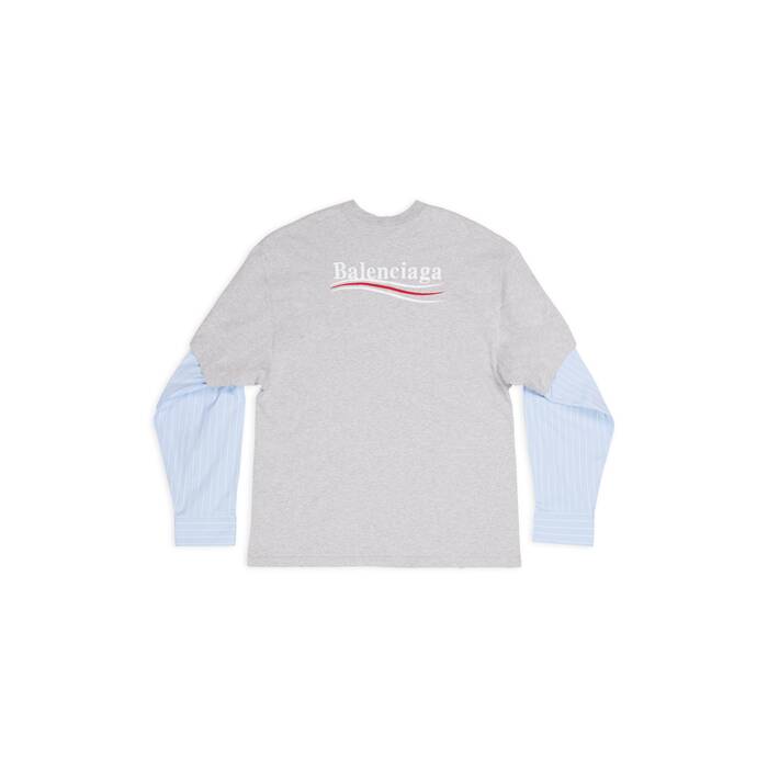 political campaign layered t-shirt