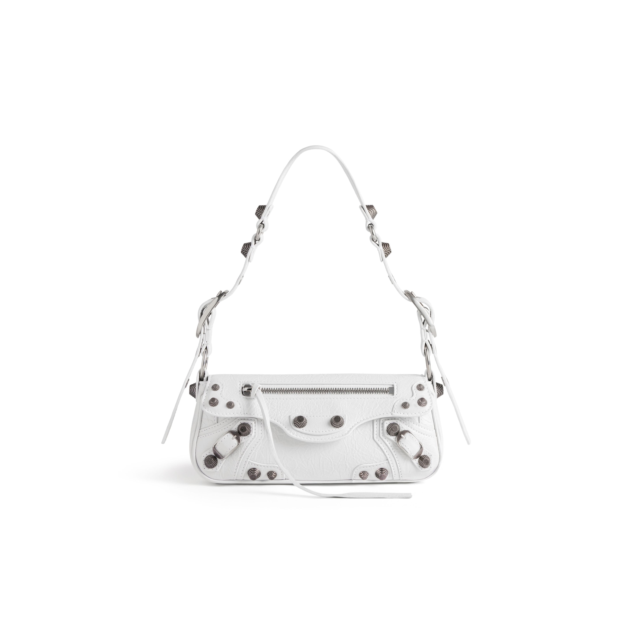 Balenciaga Le Cagole XS Sling Bag - White - Woman - Lambskin