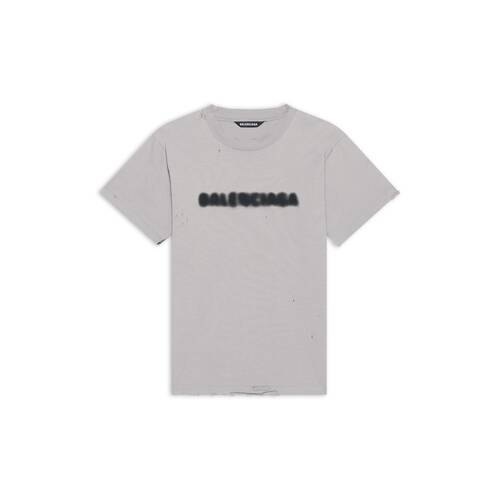 blurry small fit t-shirt