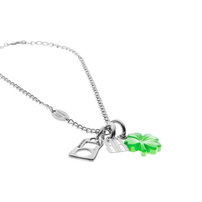 carousel clover collector necklace