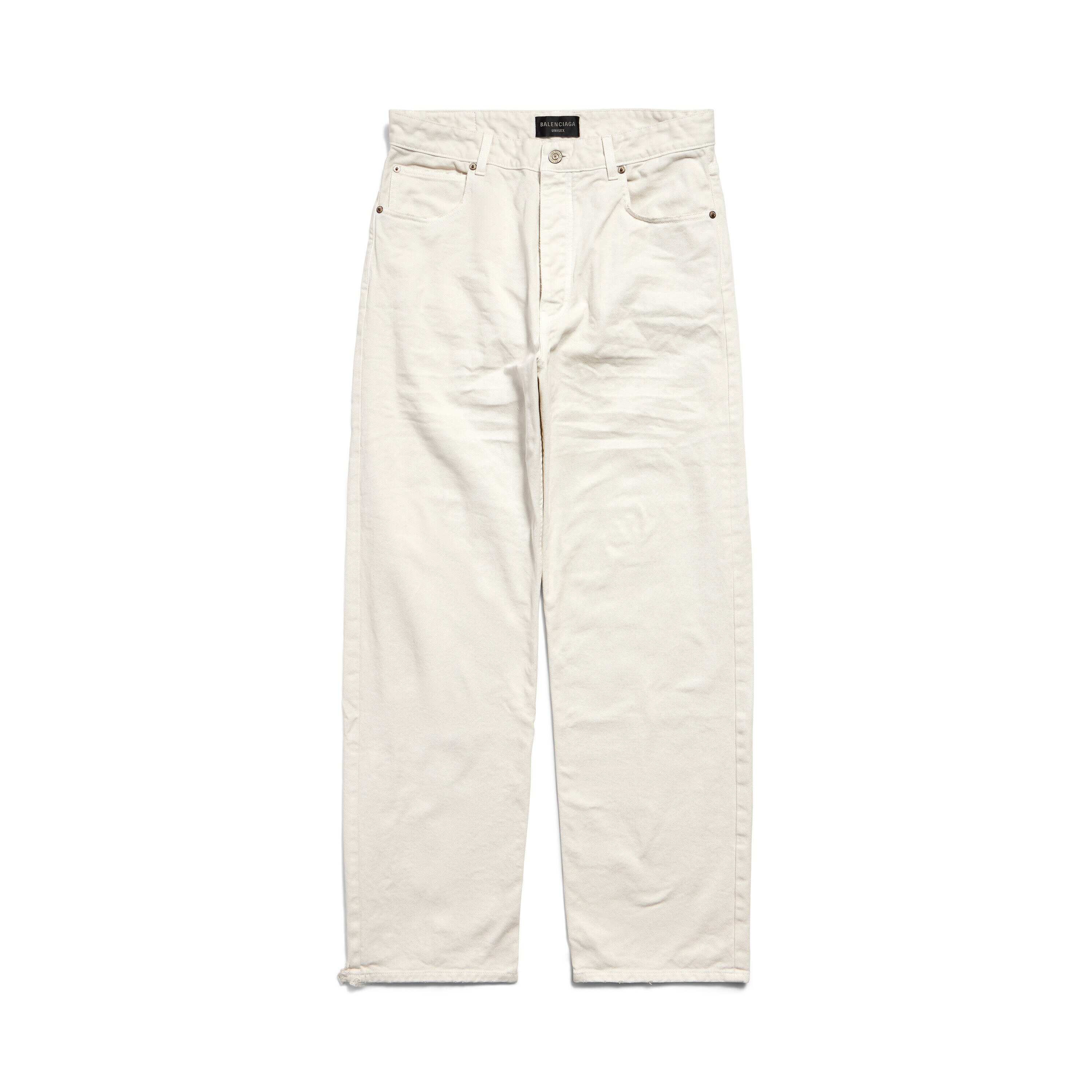 デニム・ジーパン BALENCIAGA Woman Jeans White 786468TJW94 9000 BALENCIAGA Woman Jeans White 786468TJW94 9000 (BALENCIAGA