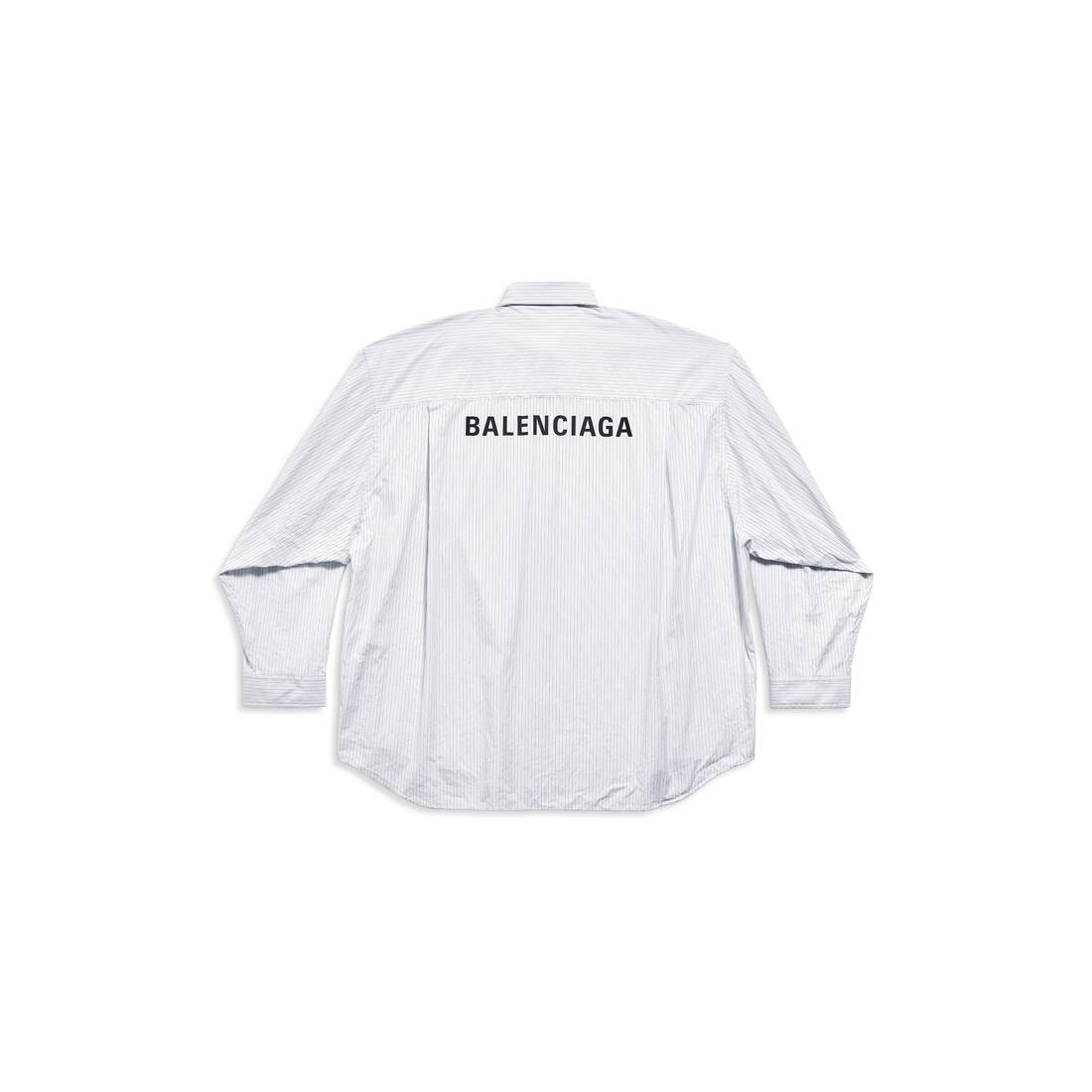 Balenciaga シャツ オーバーサイズ で ライトブルー | Balenciaga JP