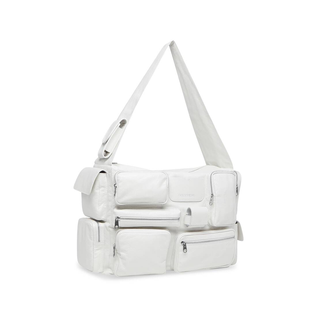 Superbusy Large Sling Bag in Off White 