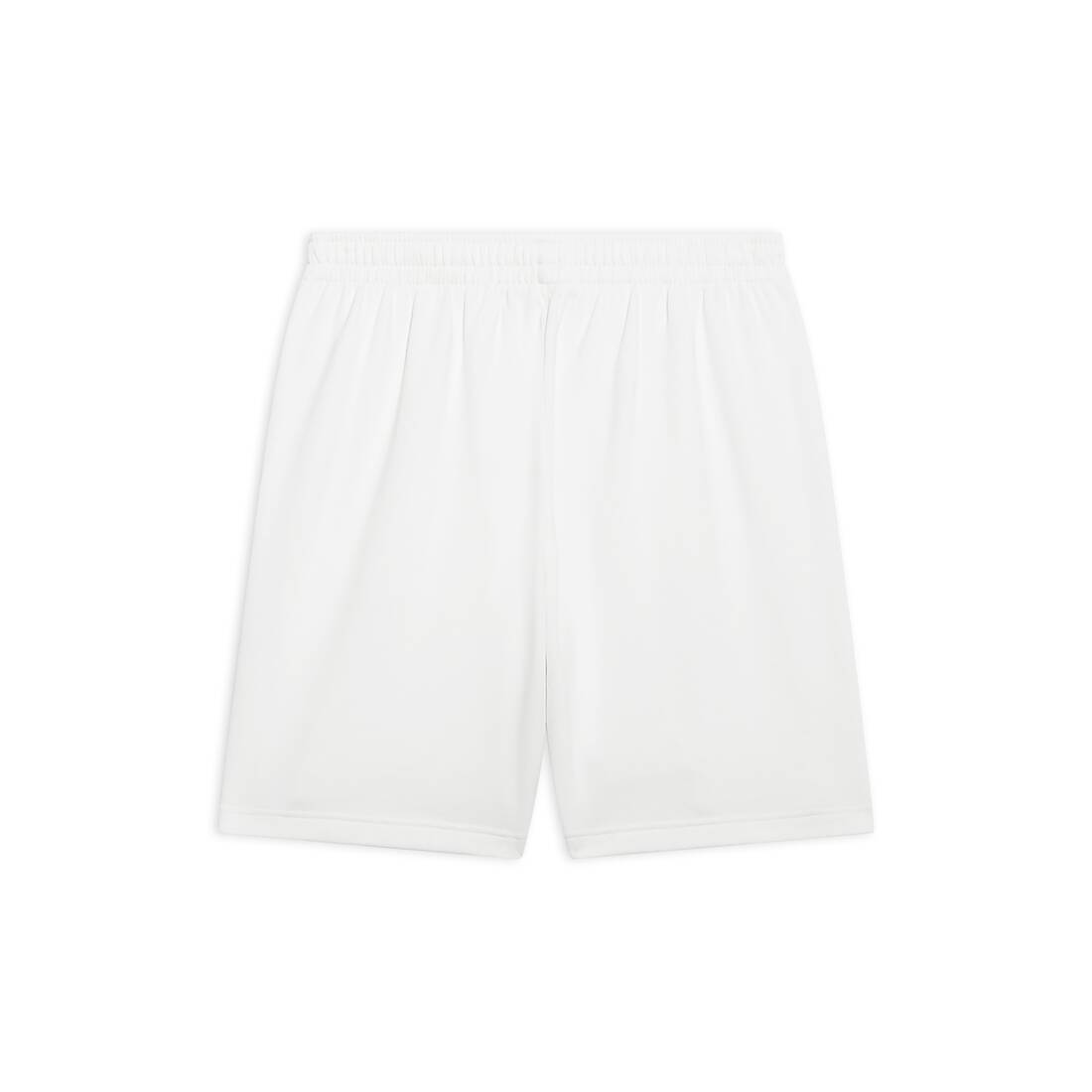 Men's Political Campaign Sweat Shorts in White | Balenciaga United States EN - Image 2
