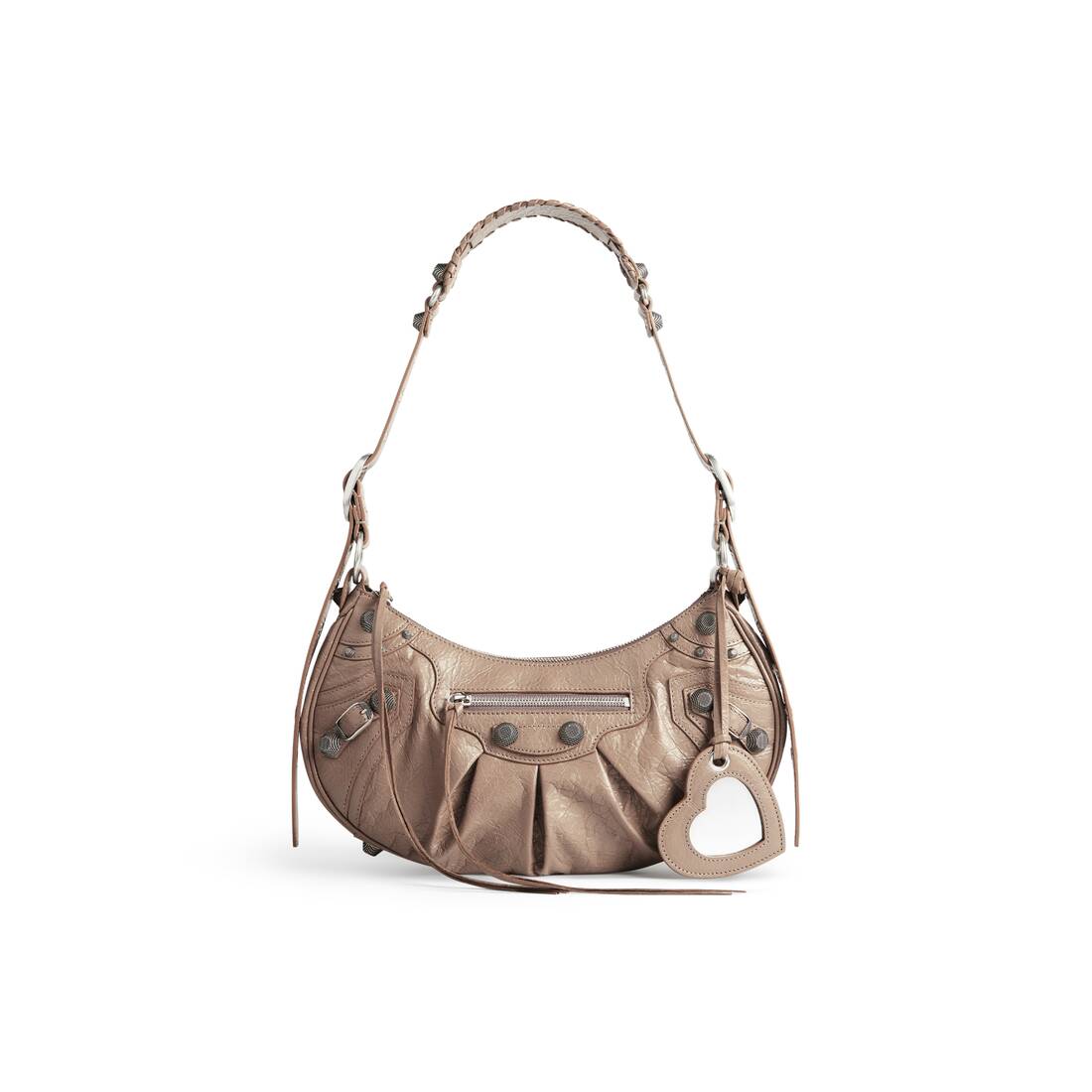 Women's Le Cagole Small Shoulder Bag in Light Brown