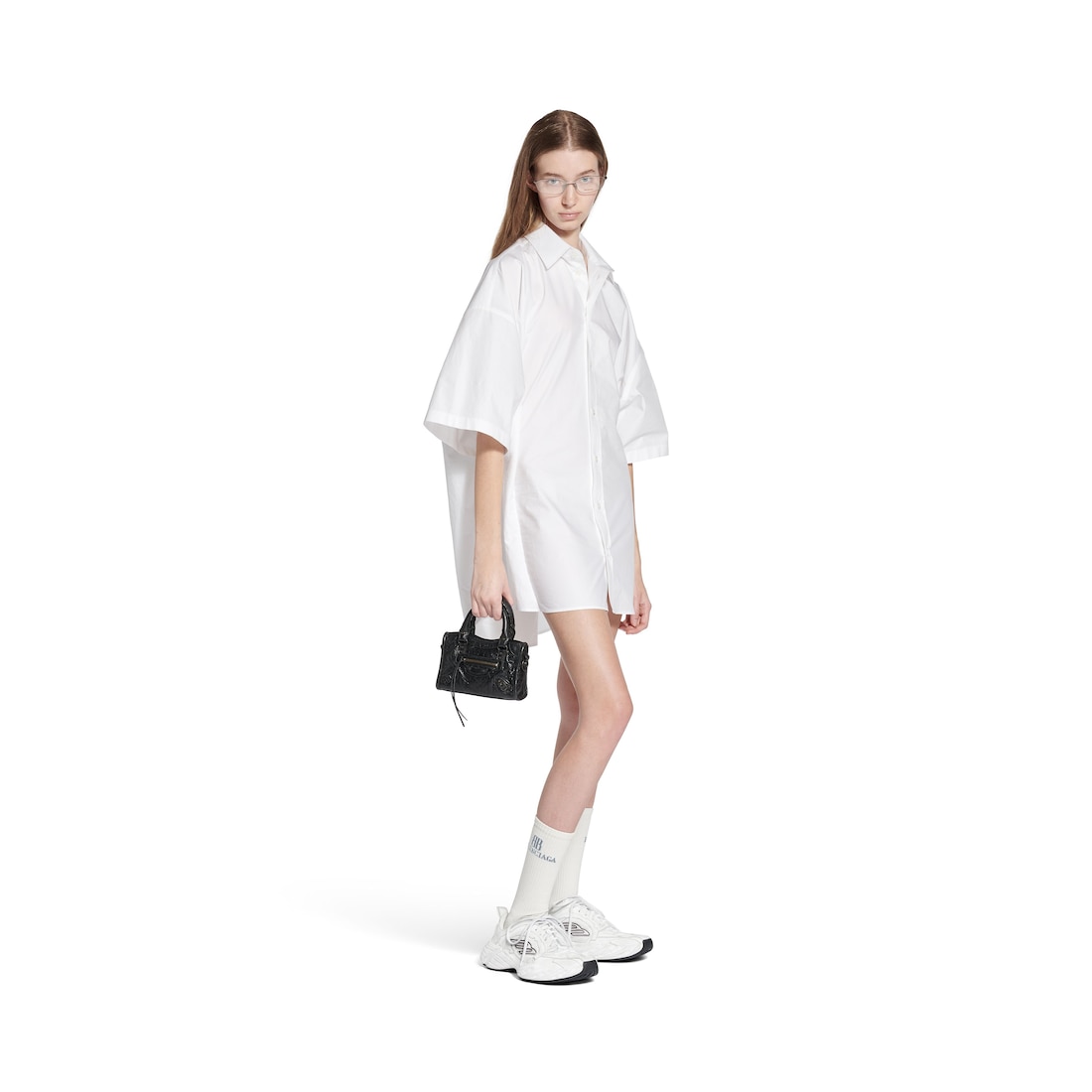 Women's Le City Bag Nano in Black | Balenciaga US