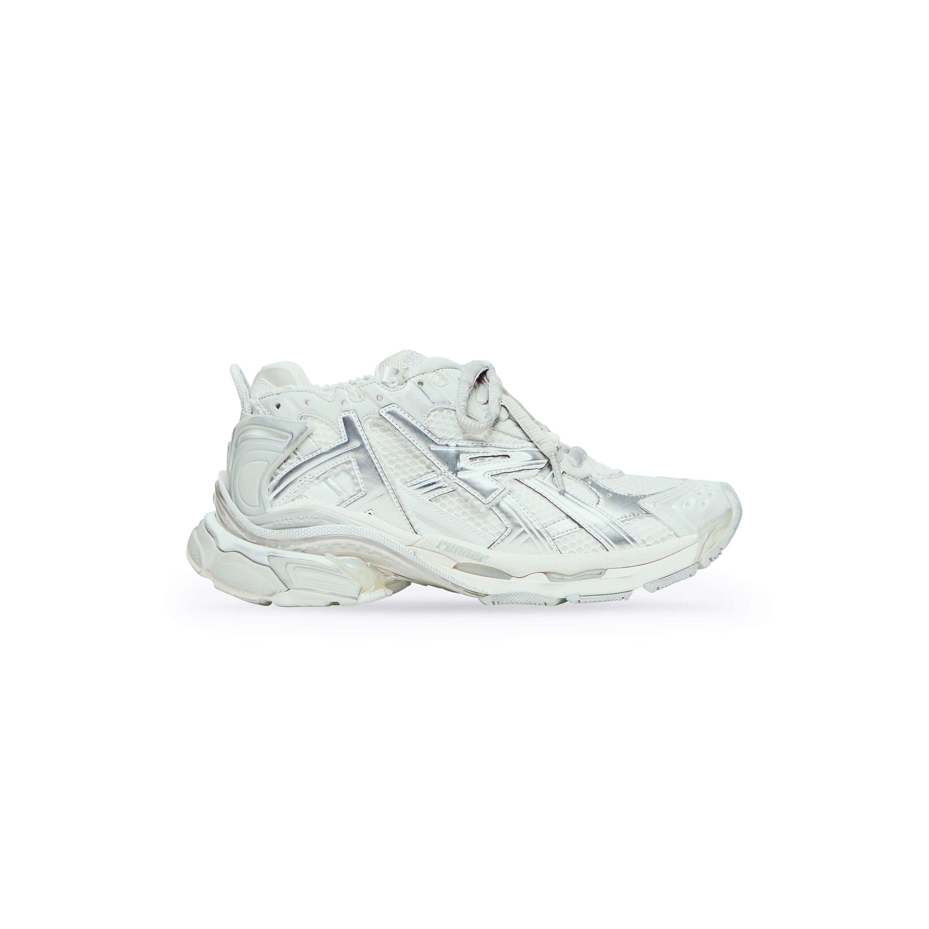 Men's Runner Sneaker in Off White | Balenciaga CA