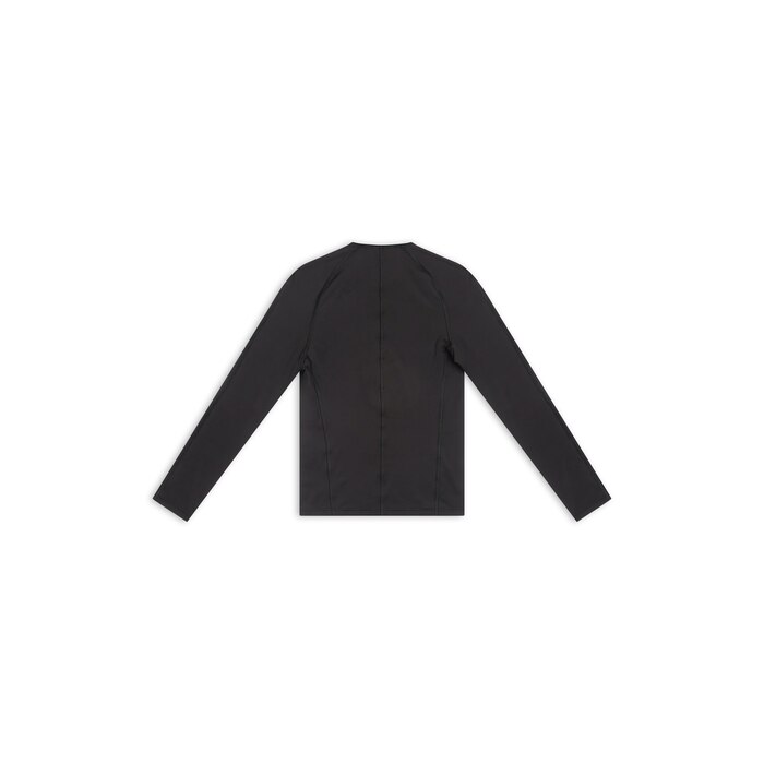 3b sports icon crewneck long sleeve athletic top