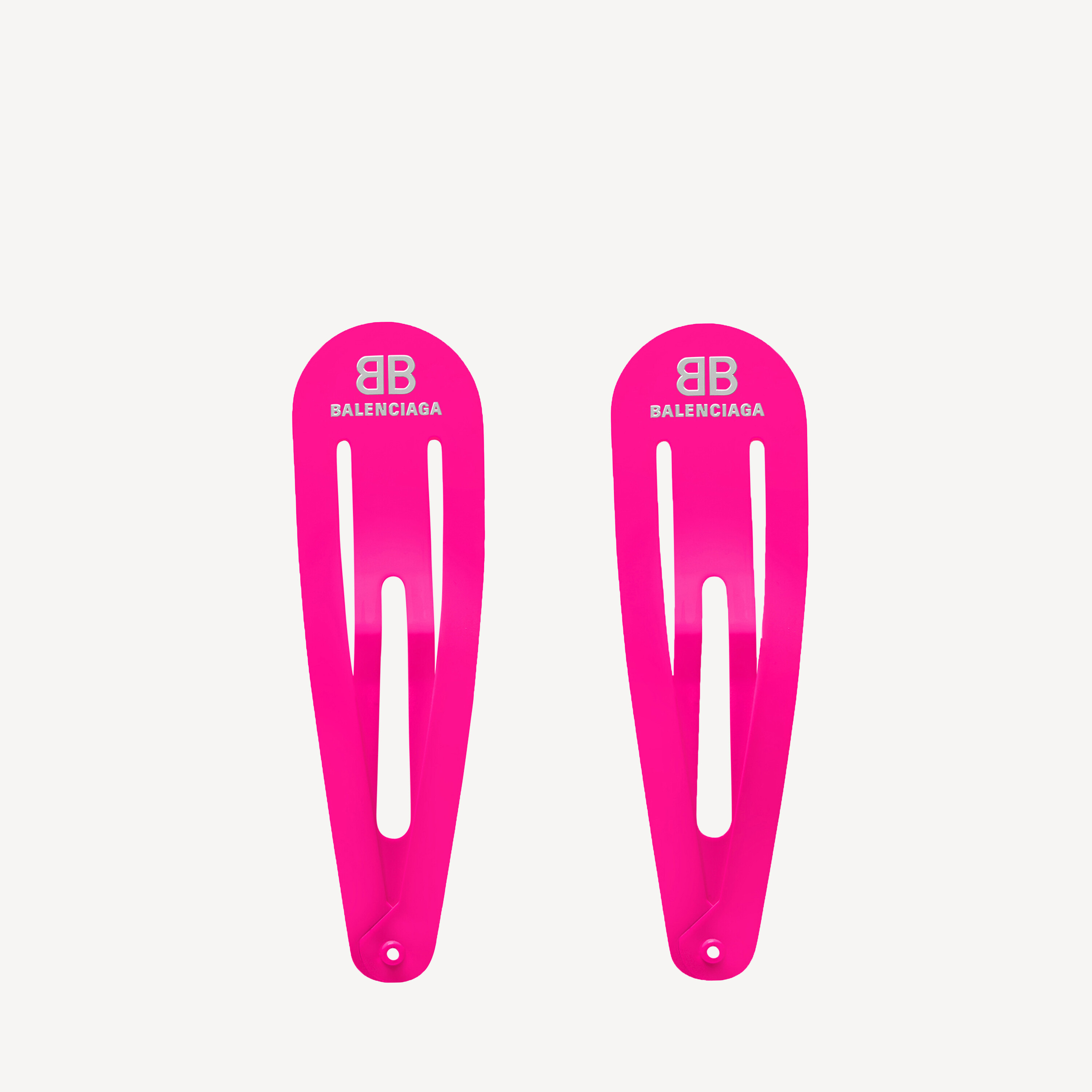 Women's Holli Xxl Snap Clip Set in Fluo Pink