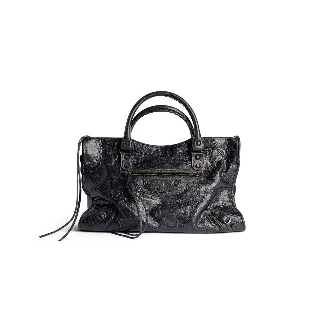 Women's Le City Bag Medium in Black Balenciaga US
