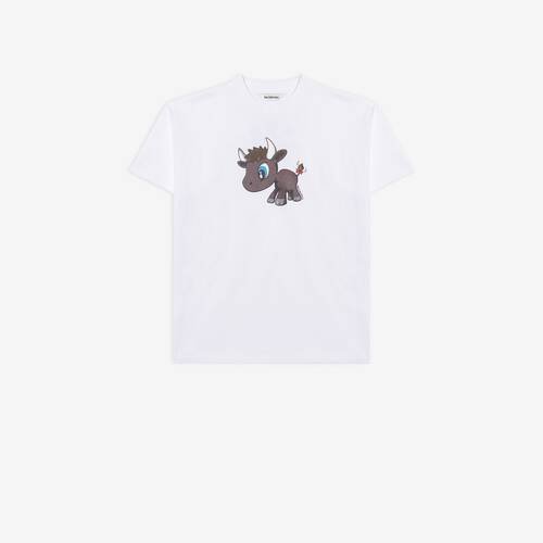 Shopping \u003ebalenciaga cow t shirt big 