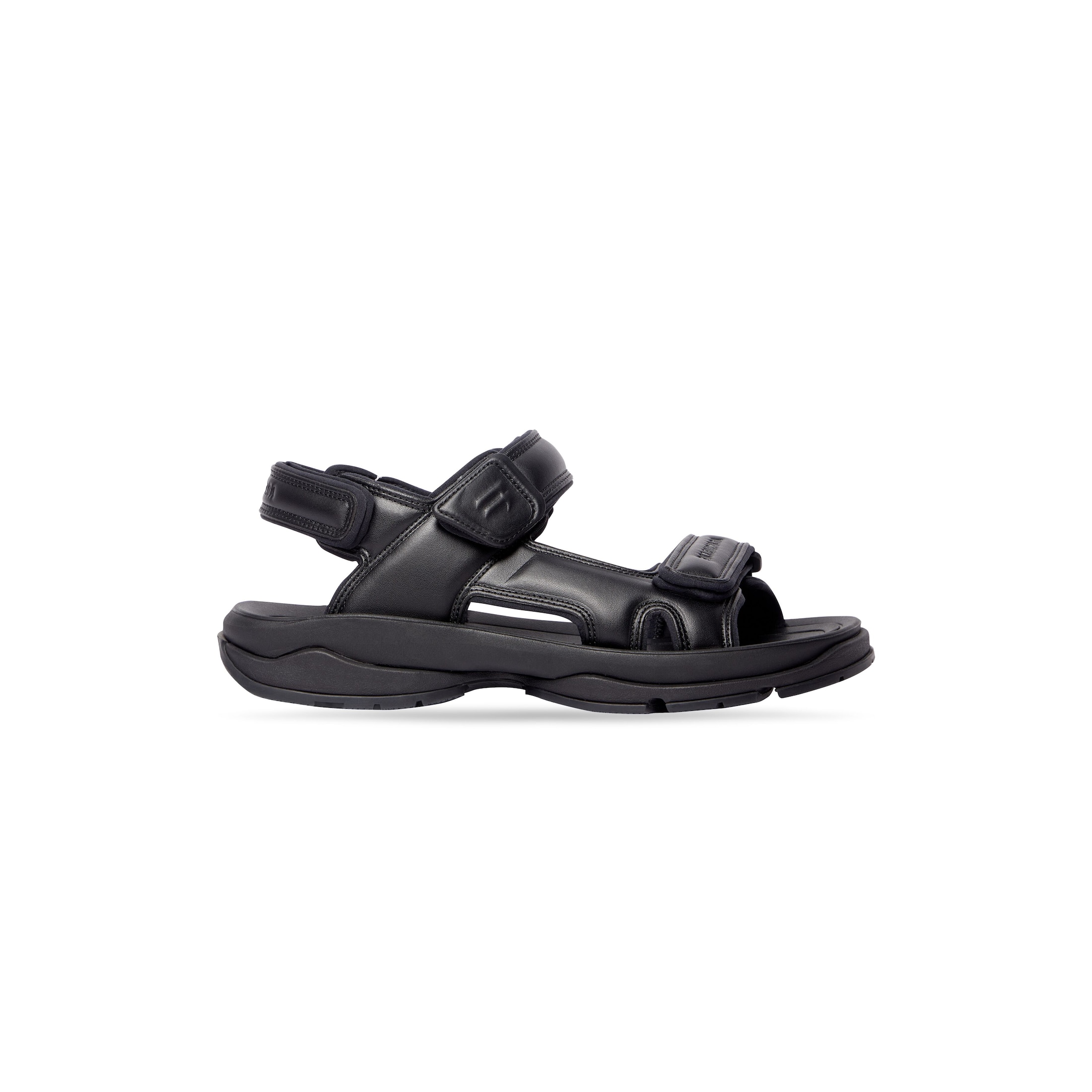 Balenciaga Tourist Sandal - Black - Men's - 10 - Polyurethane