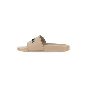 Men's Pool Slide Sandal in Beige | Balenciaga US