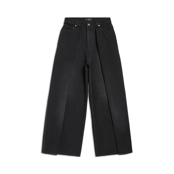 Double Side Pants in Black | Balenciaga US