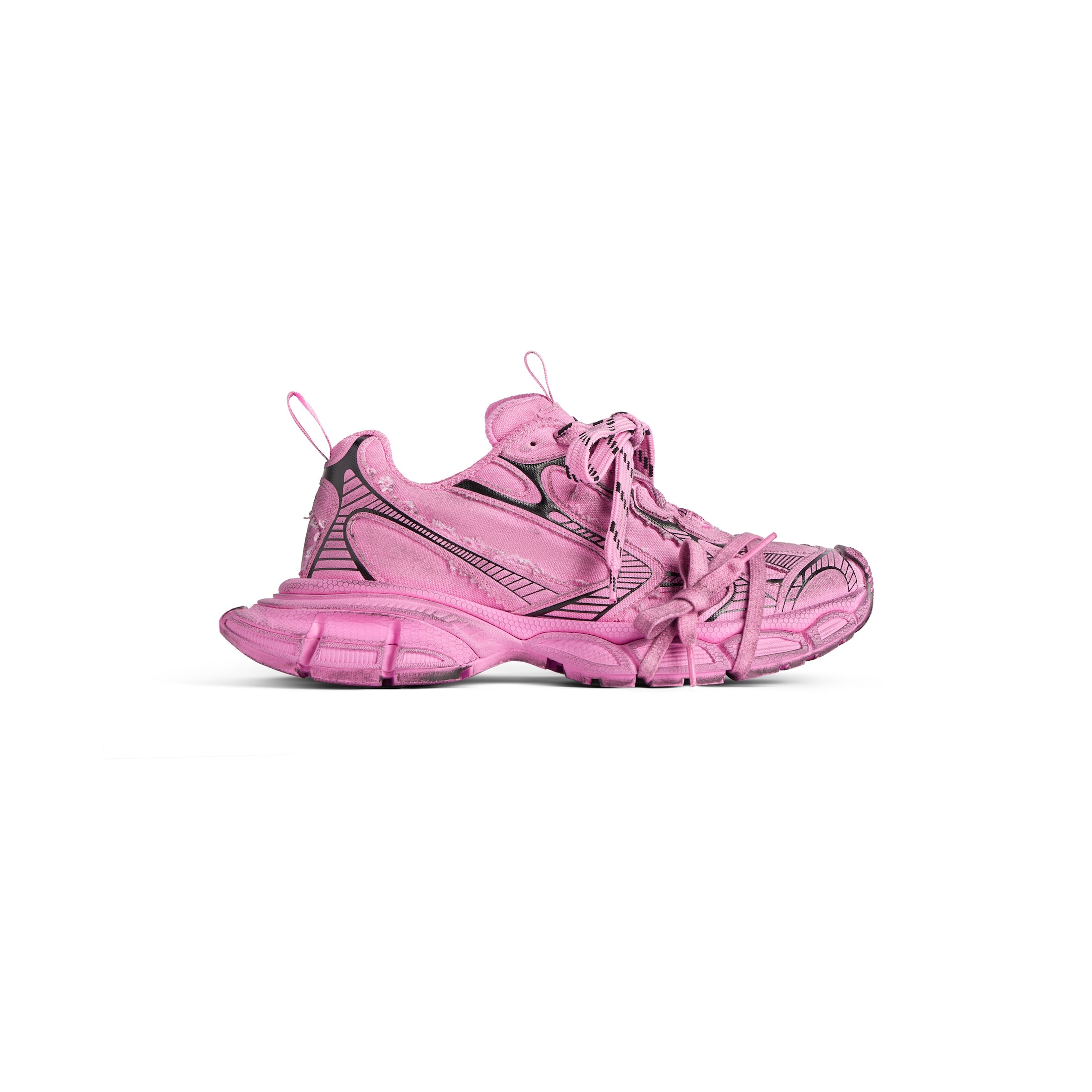 Balenciaga 3XL Sneaker - Pink - Woman - 41 - Recycled Cotton, Cotton