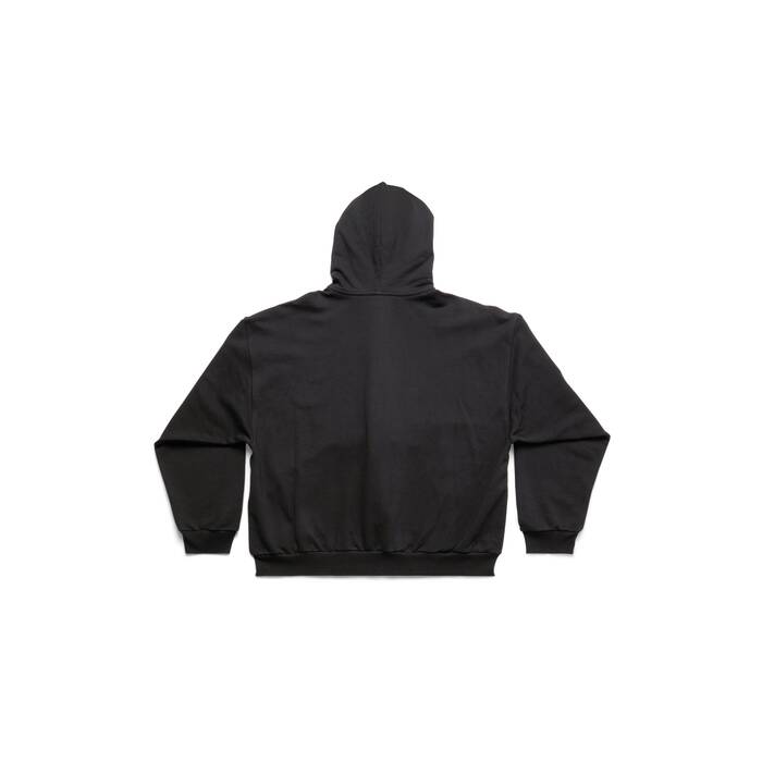 sticky note zip-up hoodie medium fit