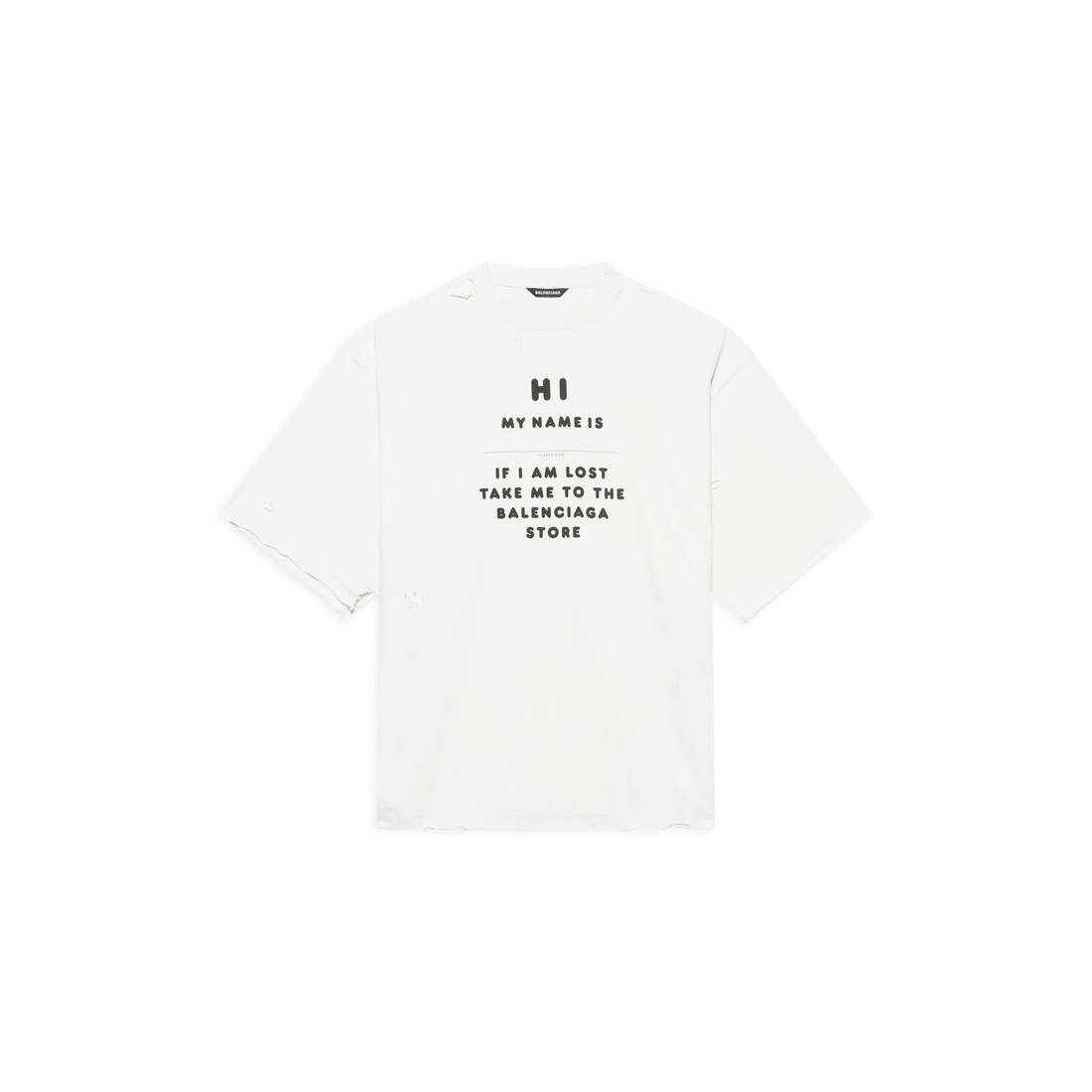hi my name is wide fit t-shirt