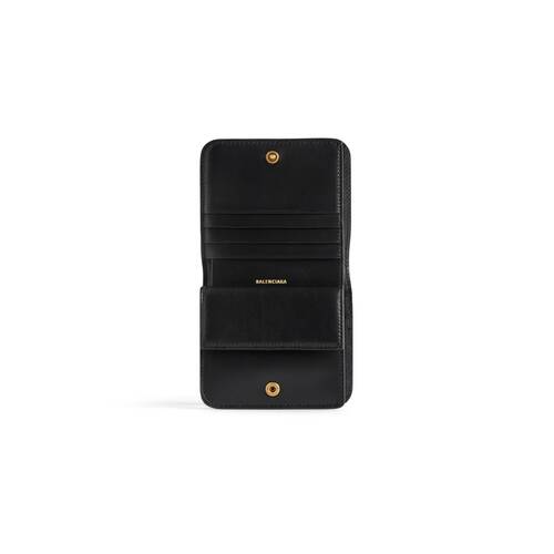 monaco flap coin and card holder