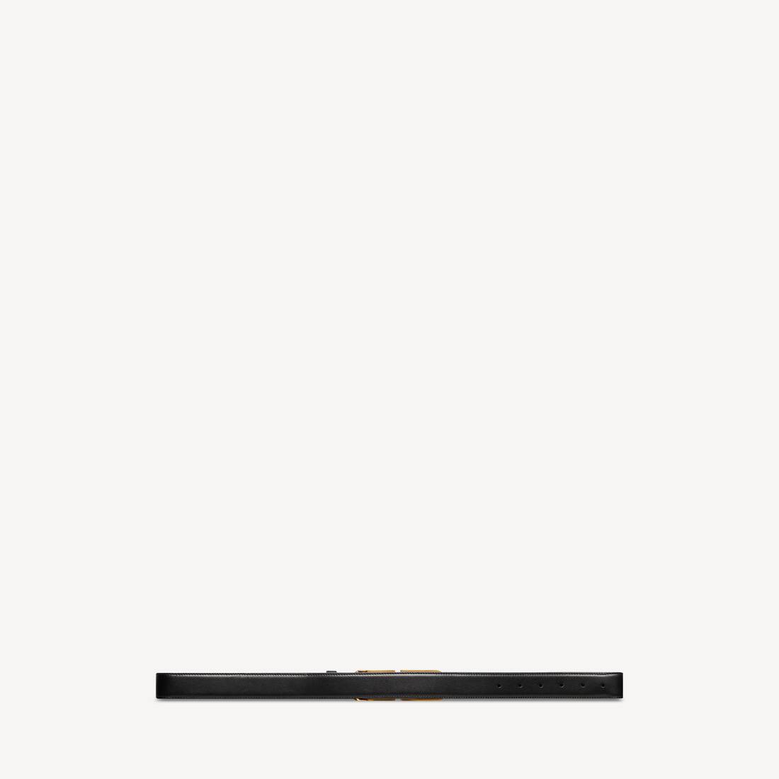 Women's Bb Signature Belt in Black | Balenciaga United States EN - Image 2
