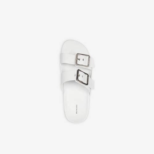 Women's Mallorca Platform Sandal in White | Balenciaga US