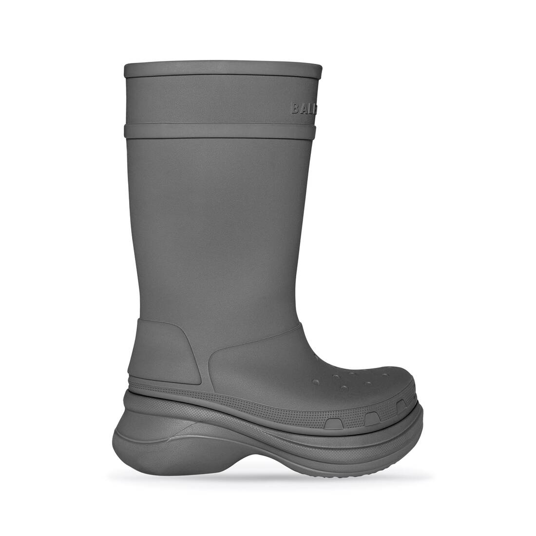 Men's Crocs™ Boot in Grey | Balenciaga US